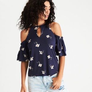 American Eagle Soft Sexy Off Shoulder Blouse